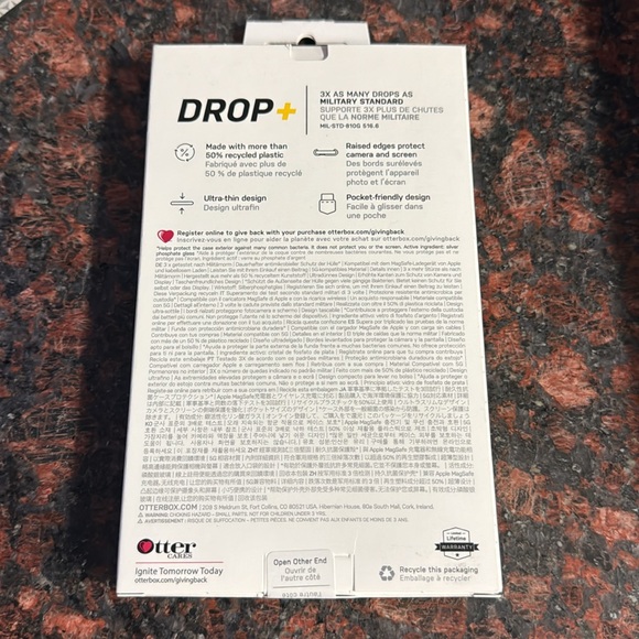 *BRAND NEW* OtterBox Symmetry Series Clear Stardust • iPhone 12 & 13 Pro Max 🦦✨ - Picture 5 of 7